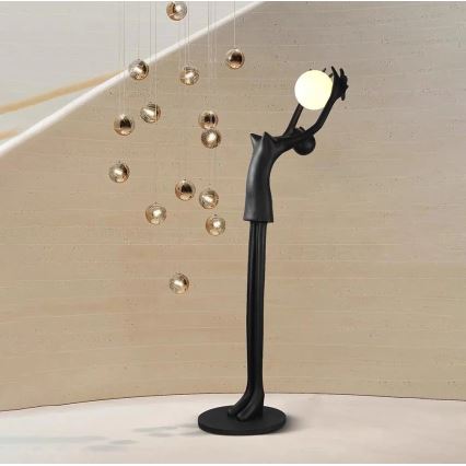 Staande lamp SILUETTE 1x E27/25W/230V 210 cm Human Girl