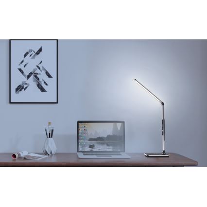 Dimbare LED Tafel Lamp LED/8,5W/230V met draadloos opladen