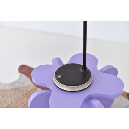 LED Dimbare bureaulamp met draadloos opladen FINCH LED/9W/12/230V bruin/goud