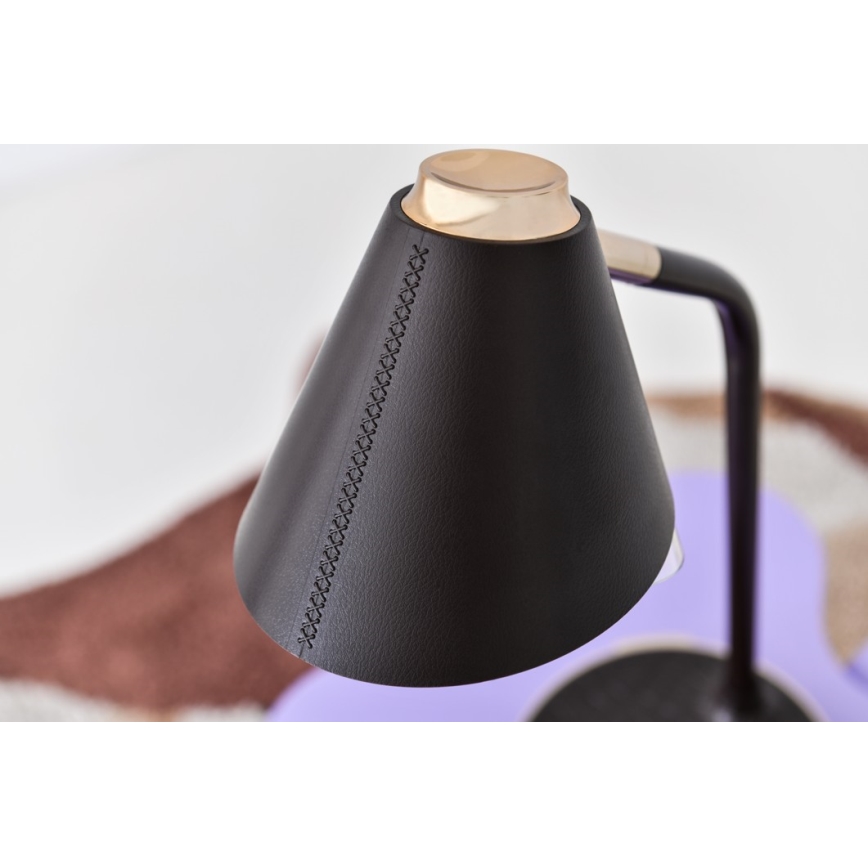 LED dimbare tafel lamp met draadloos opladen FINCH LED/9W/12/230V grijs/glanzend chroom