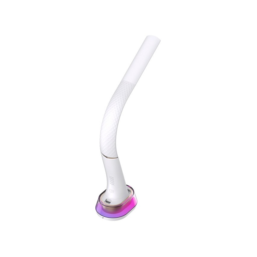 LED RGB Dimbare tafellamp met draadloos opladen CORELLA LED/7W/12/230V wit