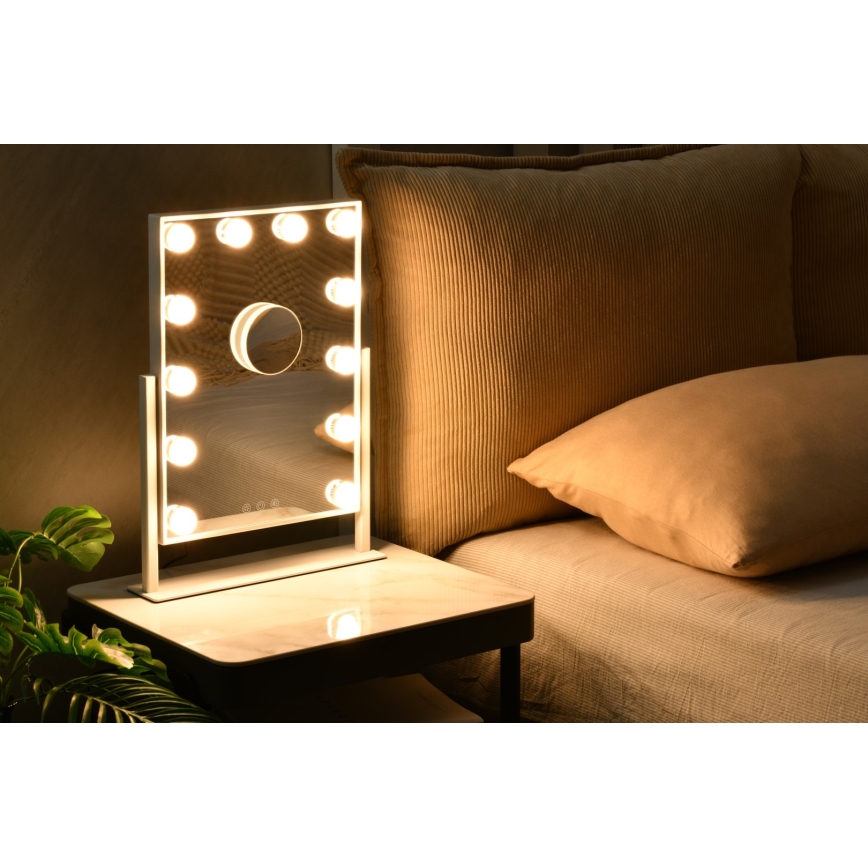 LED Dimbaar cosmetische spiegel MUST HAVE LED/12W/230V