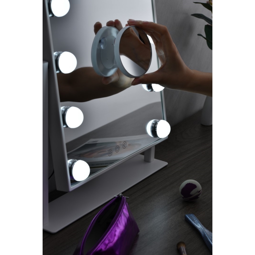 LED Dimbaar cosmetische spiegel MUST HAVE LED/12W/230V