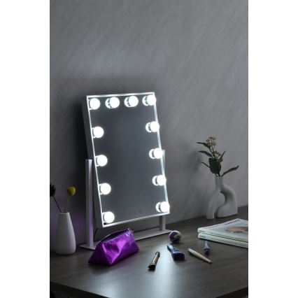 LED Dimbaar cosmetische spiegel MUST HAVE LED/12W/230V