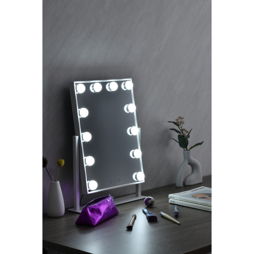 LED Dimbaar cosmetische spiegel MUST HAVE LED/12W/230V