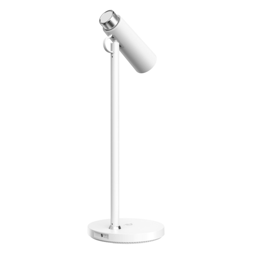 Dimbare LED tafellamp met draadloze Qi opladen TIT LED/12W/230V wit