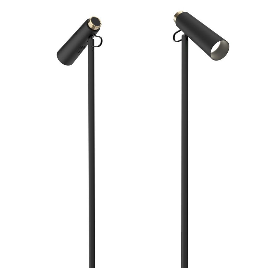 Dimbare LED Staande lamp TIT LED/6W/230V zwart