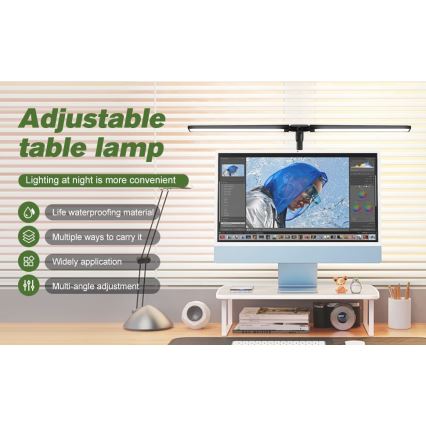 LED Flexibel dimbaar monitorverlichting OFFICE LED/24W/230V 2700-6300K CRI 95