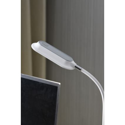 LED+CCT dimbare bureaulamp met klem CLIP LED/7,5W/230V 3000/4200/5000K wit