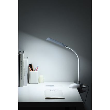 LED+CCT dimbare bureaulamp met klem CLIP LED/7,5W/230V 3000/4200/5000K wit