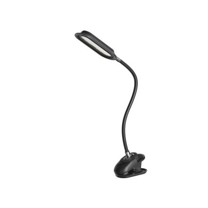 LED+CCT Dimbare bureaulamp met klem CLIP LED/7,5W/230V 3000/4200/5000K zwart