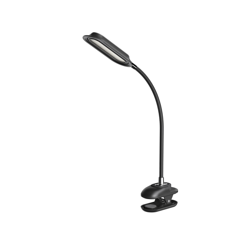 LED+CCT Dimbare bureaulamp met klem CLIP LED/7,5W/230V 3000/4200/5000K zwart