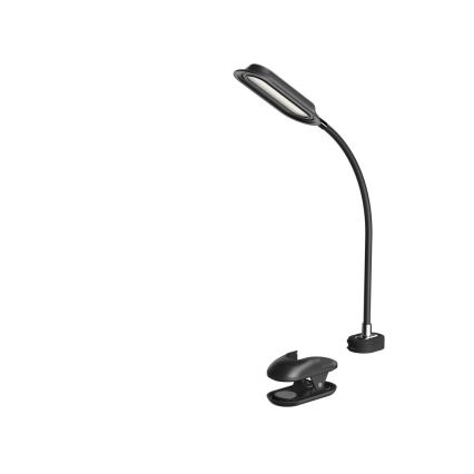 LED+CCT Dimbare bureaulamp met klem CLIP LED/7,5W/230V 3000/4200/5000K zwart