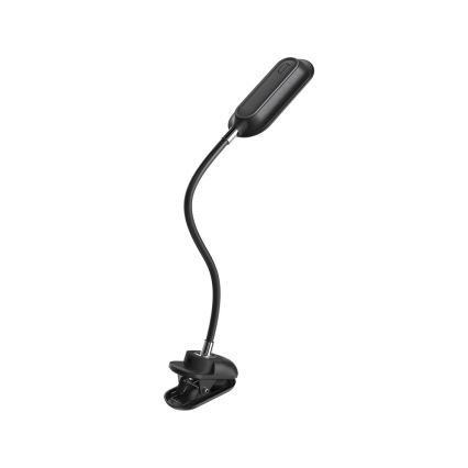 LED+CCT Dimbare bureaulamp met klem CLIP LED/7,5W/230V 3000/4200/5000K zwart