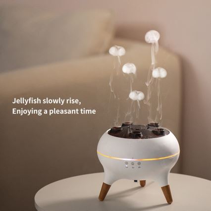 Immax 09104L - Aroma-diffuser en luchtbevochtiger JELLYFISH LED/11W/5V