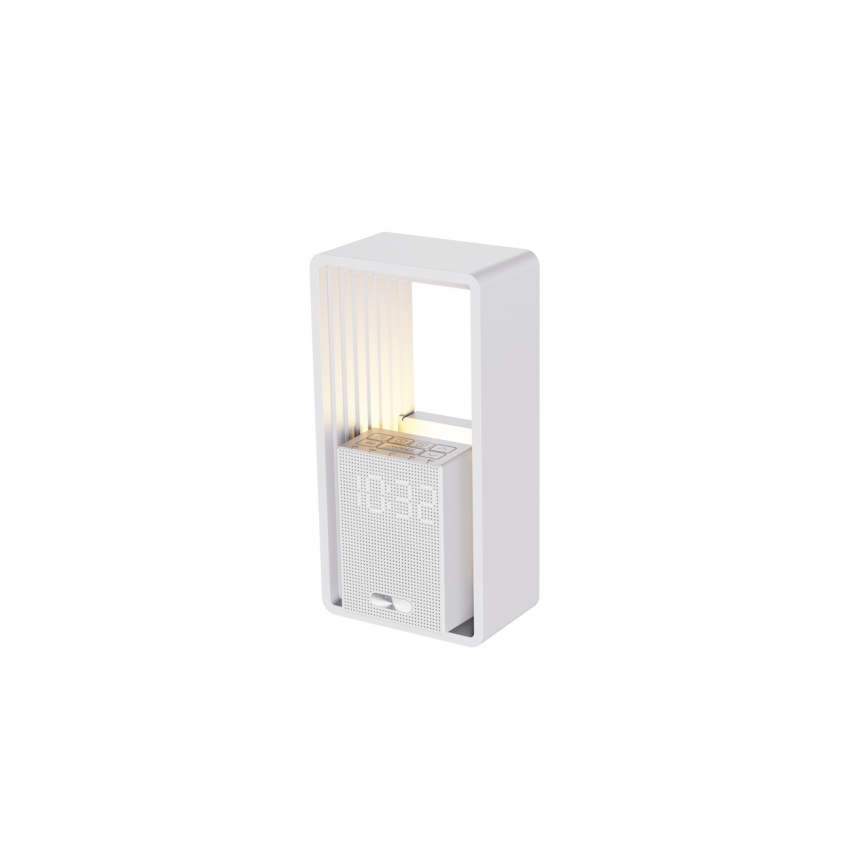 LED-tafellamp met wekker en oplaadfunctie CALM LED/3,5W/5V