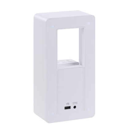 LED-tafellamp met wekker en oplaadfunctie CALM LED/3,5W/5V