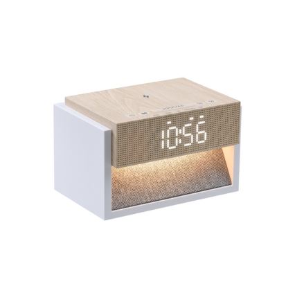 LED-tafellamp met wekker en oplaadfunctie CALM LED/1,2W/5V