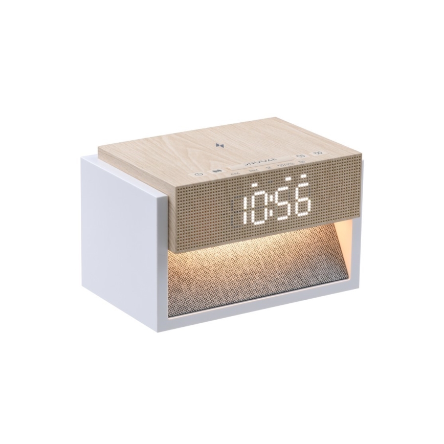LED-tafellamp met wekker en oplaadfunctie CALM LED/1,2W/5V