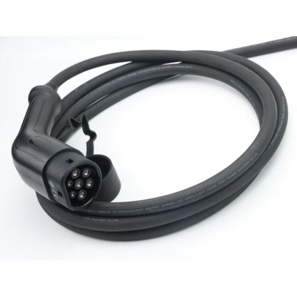 Immax - Draagbaar laadstation voor elektrische voertuigen AC Type 2 16 A / 380 V, 11 kW, met stekker 230 V en 5 m kabel, Wi-Fi Tuya