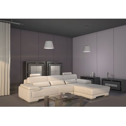 Immax NEO 07053L - LED RGBW dimbare hanglamp aan kabel CONO 1xE27/8,5W/230V 32 cm Tuya + afstandsbediening