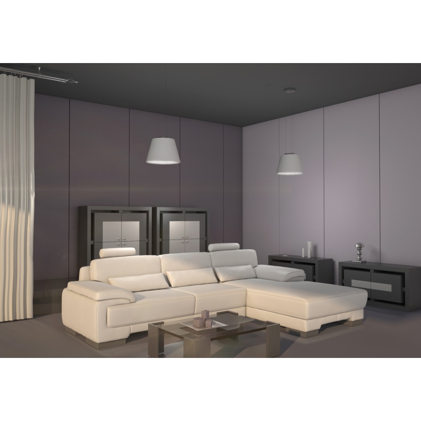 Immax NEO 07053L - LED RGBW dimbare hanglamp aan kabel CONO 1xE27/8,5W/230V 32 cm Tuya + afstandsbediening