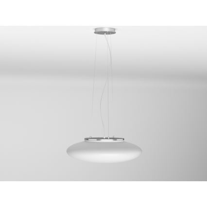 Immax NEO 07056L-LED RGBW Dimbare hanglamp aan kabel ELIPTICO 3xE27/8,5W/100-240V Tuya + afstandsbediening