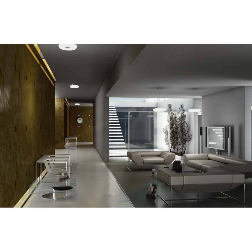 Immax NEO 07061L-LED RGBW Dimbaar plafondlamp FUENTE 3xLED/8,5W/100-240V Tuya + afstandsbediening