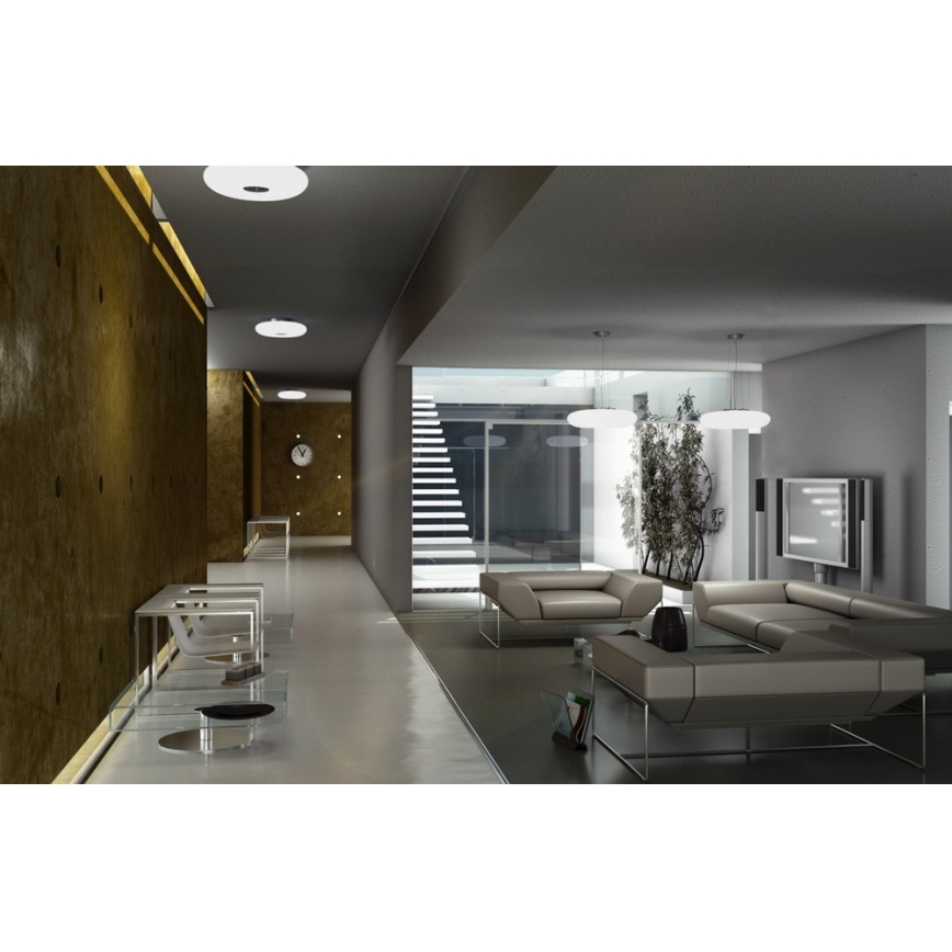 Immax NEO 07062L-LED RGBW Dimbaar plafondlamp FUENTE 3xLED/8,5W/100-240V Tuya + afstandsbediening