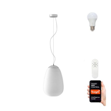 Immax NEO 07066L - LED RGBW dimbare plafondlamp COCONO 1xE27/8,5W/100-240V 24 cm Tuya + afstandsbediening