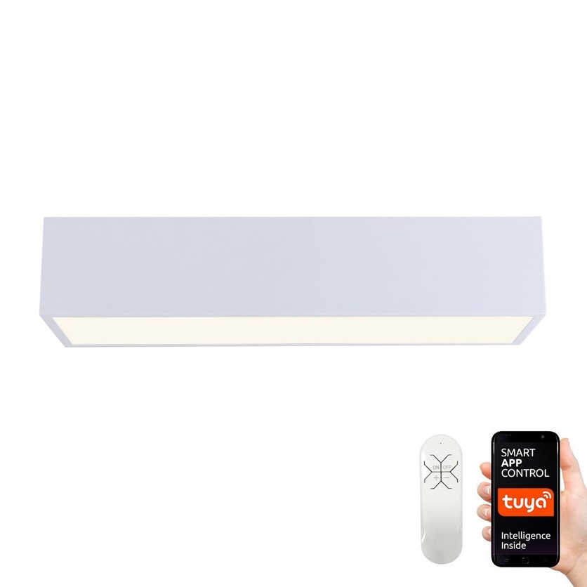 Immax NEO 07072-60 - Dimbare LED plafondlamp CANTO LED/34W/230V wit Tuya + afstandsbediening