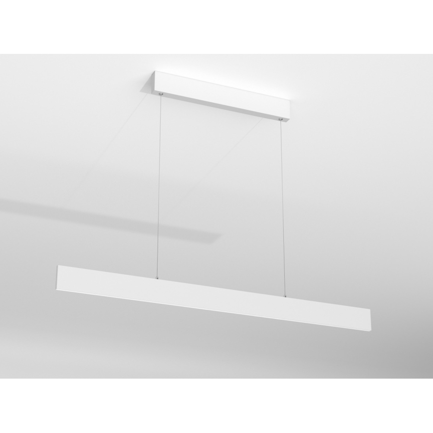 Immax NEO 07075L- Dimbare LED Hanglamp aan een koord LISTON wit LED/18W/230V + AB Tuya