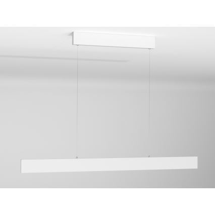 Immax NEO 07075L- Dimbare LED Hanglamp aan een koord LISTON wit LED/18W/230V + AB Tuya