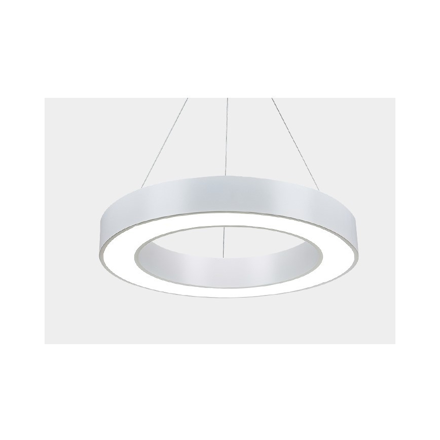 Immax NEO 07091L - LED Hanglamp aan koord dimbaar PASTEL LED/52W/230V 60 cm wit Tuya