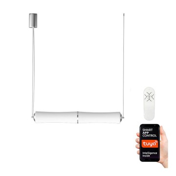 Immax NEO 07102L - LED dimbare hanglamp aan kabel BAMBOOS LED/30W/230V 90 cm Tuya + afstandsbediening