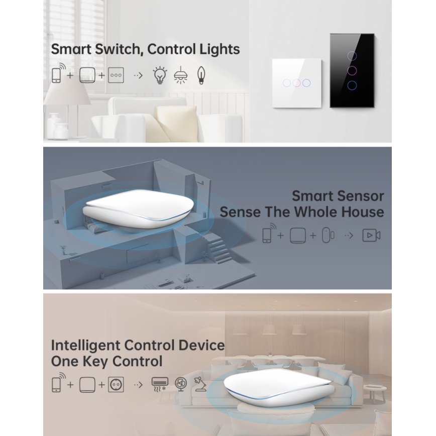 Immax NEO 07117-6 - MULTI BRIDGE PRO Slimme Zigbee 3.0 Wi-Fi