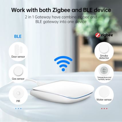 Immax NEO 07117-6 - MULTI BRIDGE PRO Slimme Zigbee 3.0 Wi-Fi