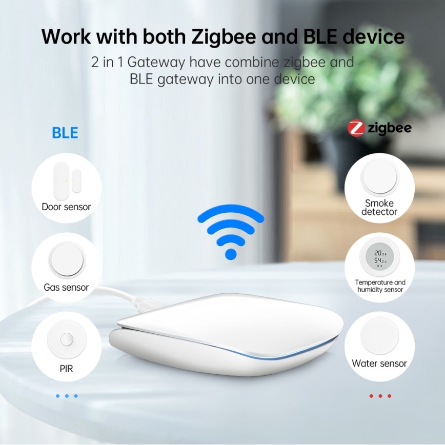 Immax NEO 07117-6 - MULTI BRIDGE PRO Slimme Zigbee 3.0 Wi-Fi