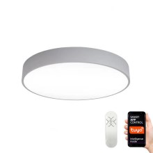 Immax NEO 07143-GR60 - Dimbare LED Plafond Lamp RONDATE LED/50W/230V Tuya grijs + afstandsbediening