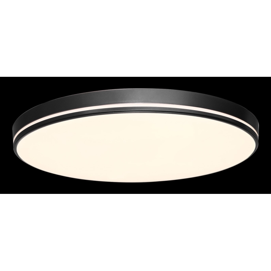 Immax NEO 07148-B40 - LED dimbare plafondlamp NEO LITE AREAS LED/24W/230V Tuya Wi-Fi zwart + afstandsbediening