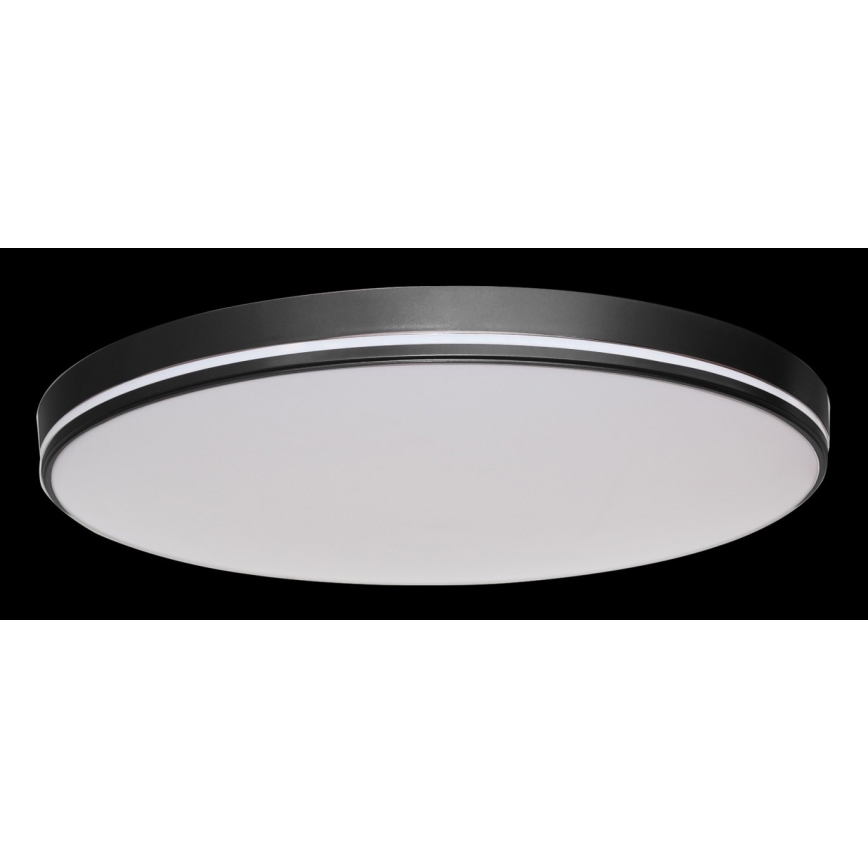 Immax NEO 07148-B40 - LED dimbare plafondlamp NEO LITE AREAS LED/24W/230V Tuya Wi-Fi zwart + afstandsbediening
