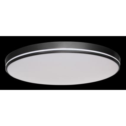 Immax NEO 07148-B51 - Dimbare LED Plafond Lamp NEO LITE AREAS LED/48W/230V Tuya Wifi zwart + afstandsbediening