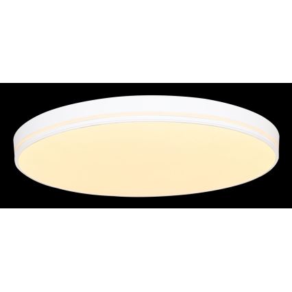 Immax NEO 07149-W40 - Dimbare LED Plafond Lamp NEO LITE AREAS LED/24W/230V Tuya Wifi wit + afstandsbediening