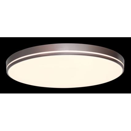 Immax NEO 07150-C40 - Dimbare LED Plafond Lamp NEO LITE AREAS LED/24W/230V Tuya Wifi bruin + afstandsbediening