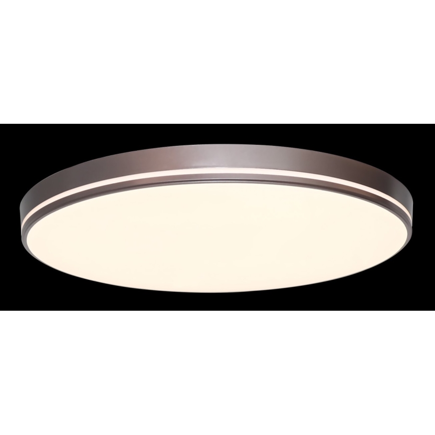 Immax NEO 07150-C51 - Dimbare LED Plafond Lamp NEO LITE AREAS LED/48W/230V Tuya Wifi bruin + afstandsbediening