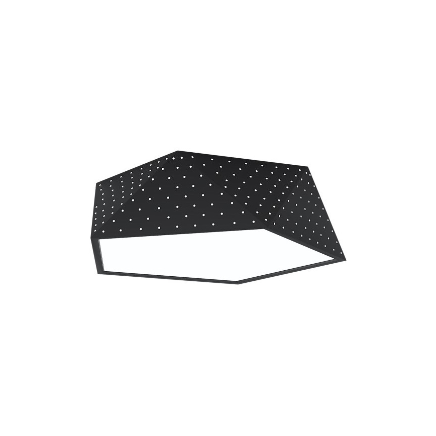 Immax NEO 07151-B40 - Dimbare LED Plafond Lamp BRILIANT LED/20W/230V Wi-Fi Tuya zwart + afstandsbediening