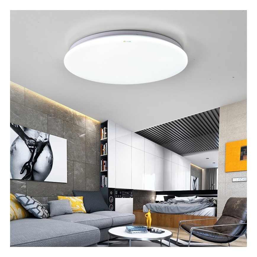 Immax NEO 07156-45 - Dimbare LED Plafondlamp ANCORA LED/36W/230V 2700-6500K Wi-Fi + afstandsbediening + Tuya