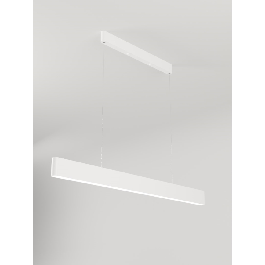 Immax NEO 07157-W120X - LED RGB+CCT Dimbare hanglamp aan een koord MILANO LED/40W/230V Tuya wit