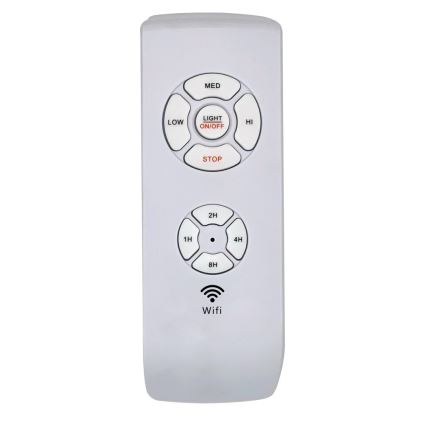 Immax NEO 07165-S - LED-plafondventilator ELEGANTE LED/18W/230V eiken Wi-Fi Tuya + afstandsbediening