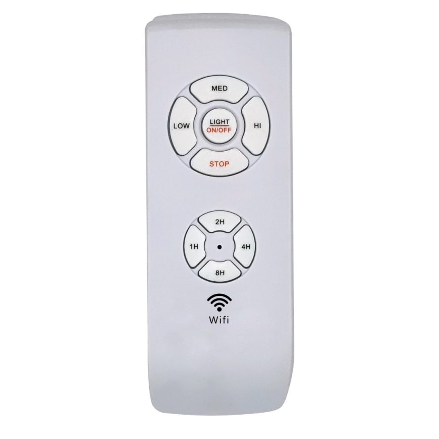 Immax NEO 07165-S - LED-plafondventilator ELEGANTE LED/18W/230V eiken Wi-Fi Tuya + afstandsbediening
